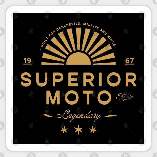 Superior Moto Sticker by Timeless Chaos